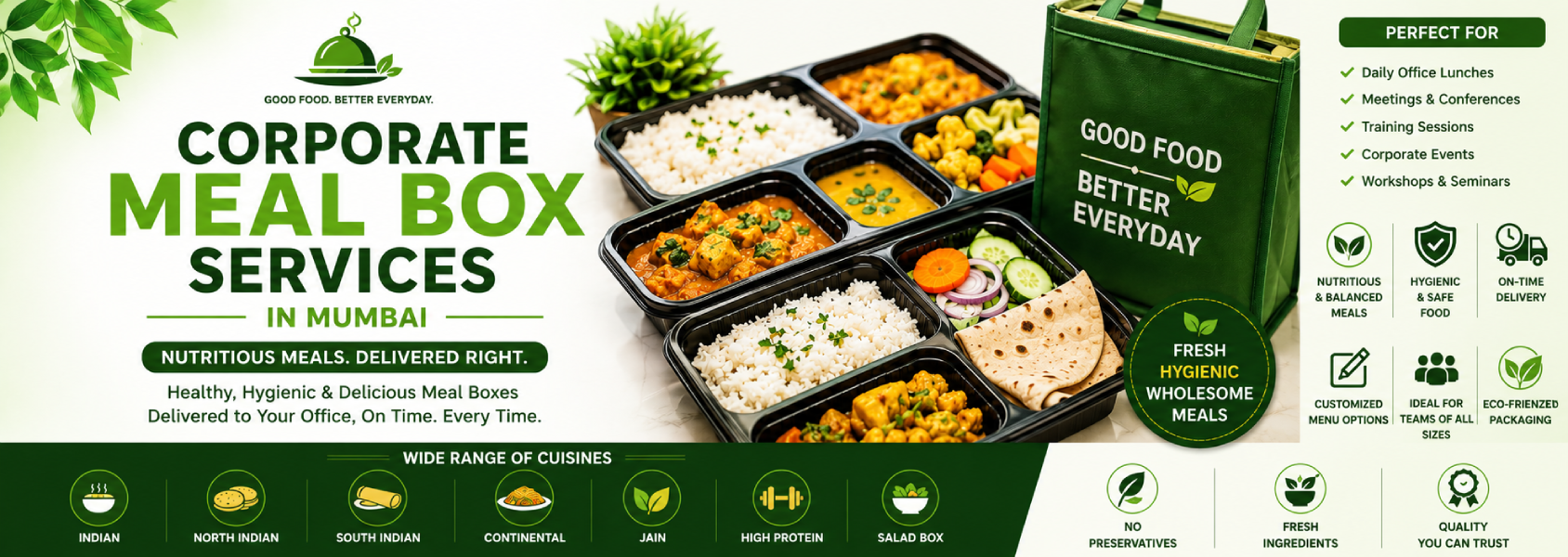 Corporate Meal Box Services in Mumbai