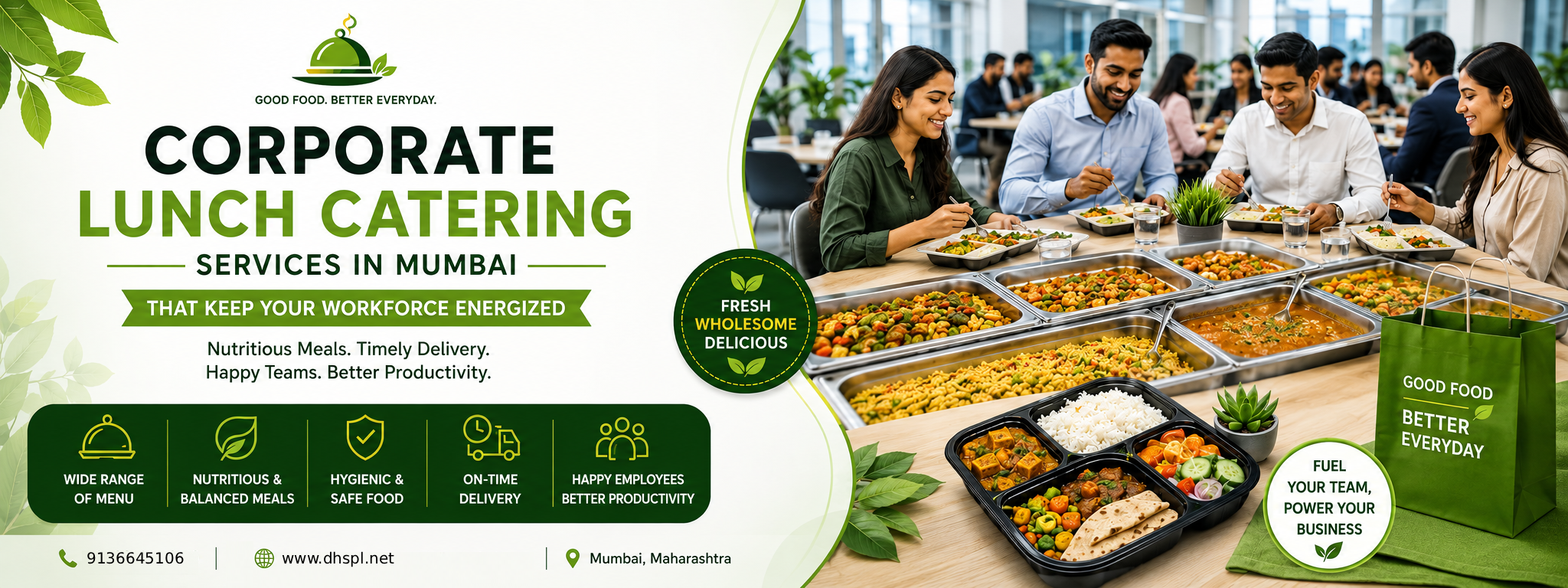 Corporate Lunch Catering Services in Mumbai